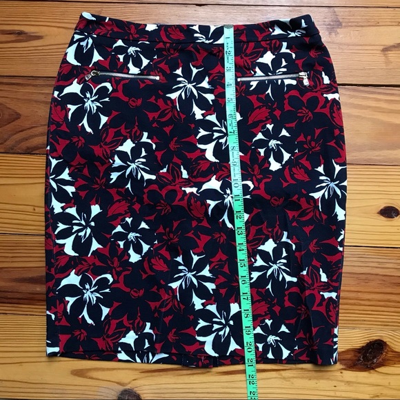 Talbots Red White Blue Pencil Skirt Bundle, EUC, 6P - Picture 8 of 16